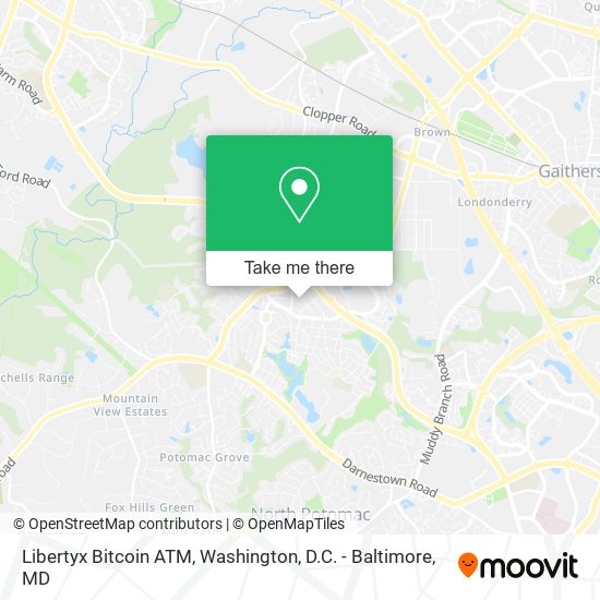 Libertyx Bitcoin ATM map