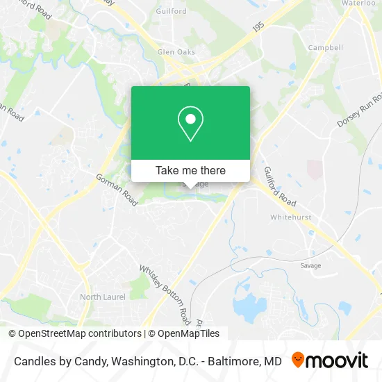Mapa de Candles by Candy