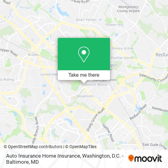 Mapa de Auto Insurance Home Insurance