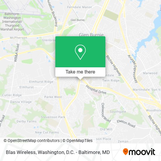 Blas Wireless map