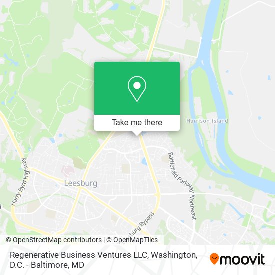 Mapa de Regenerative Business Ventures LLC