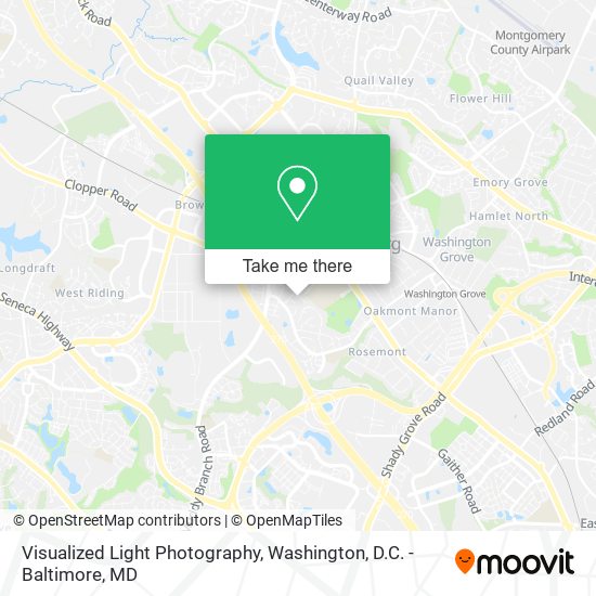 Visualized Light Photography map