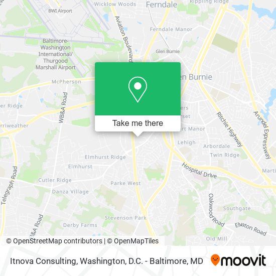 Itnova Consulting map