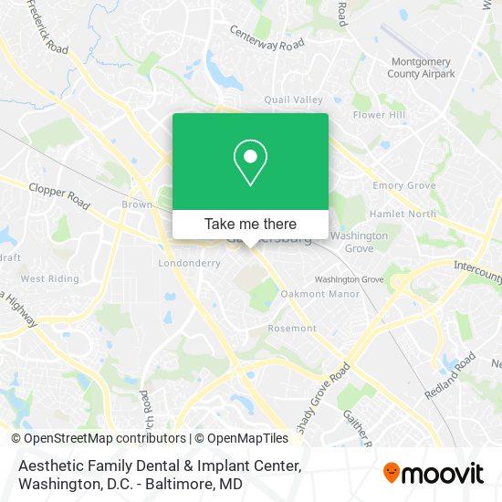 Aesthetic Family Dental & Implant Center map