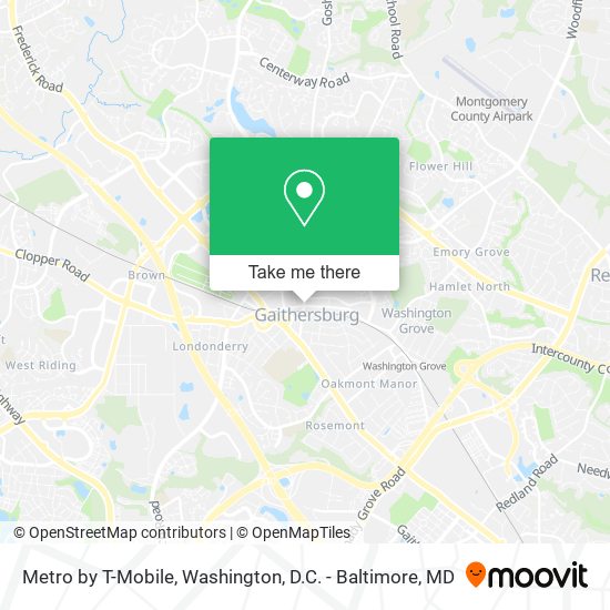 Metro by T-Mobile map