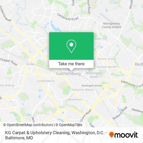 Mapa de KG Carpet & Upholstery Cleaning