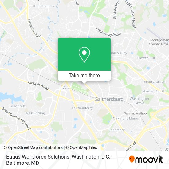 Mapa de Equus Workforce Solutions