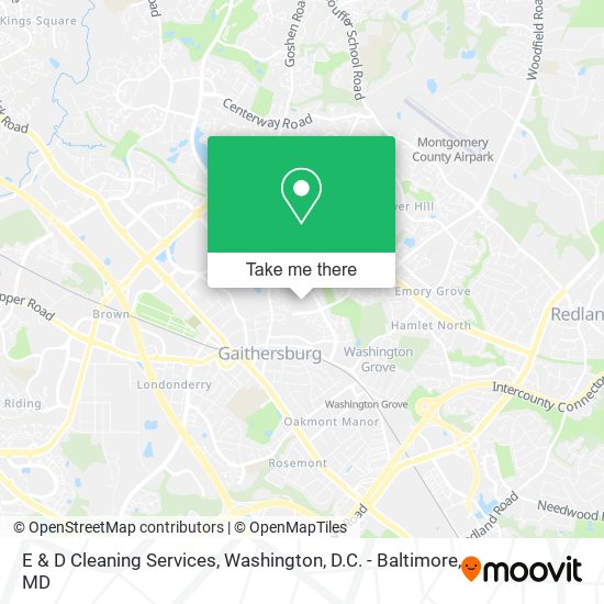E & D Cleaning Services map