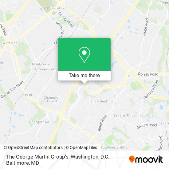 Mapa de The George Martin Group's