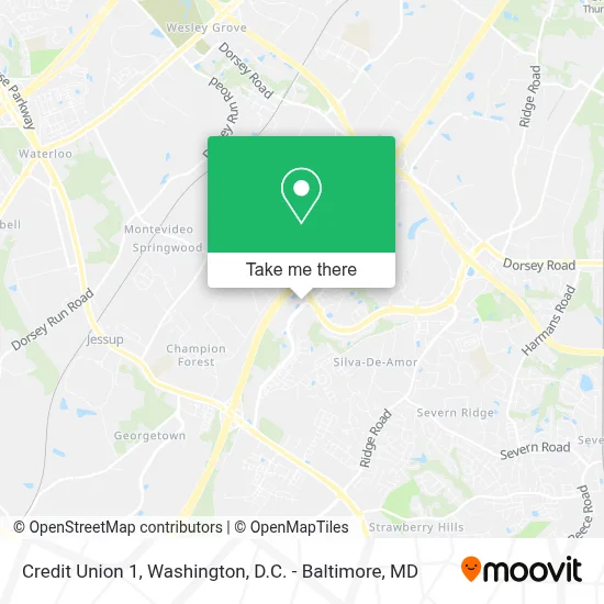 Credit Union 1 map
