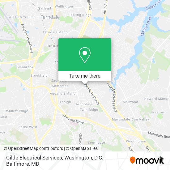 Gilde Electrical Services map