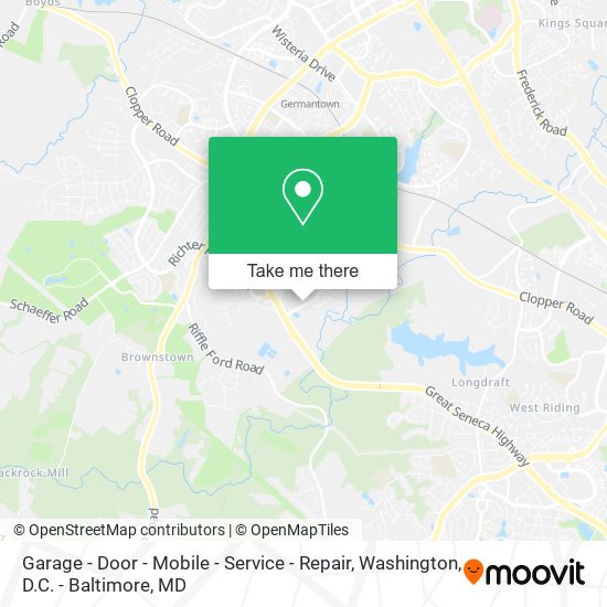 Garage - Door - Mobile - Service - Repair map