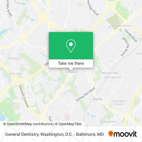 Mapa de General Dentistry
