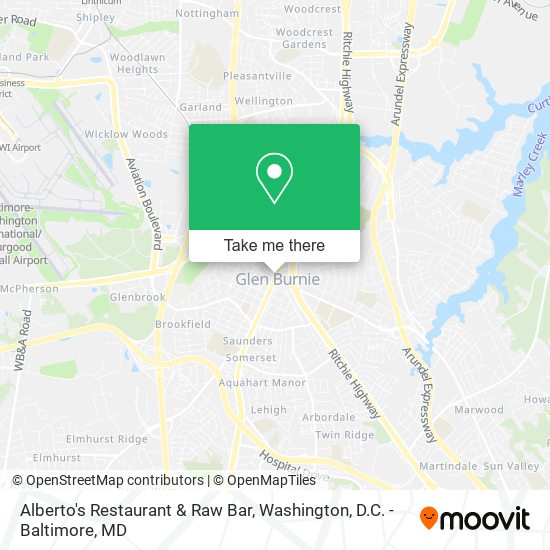 Alberto's Restaurant & Raw Bar map