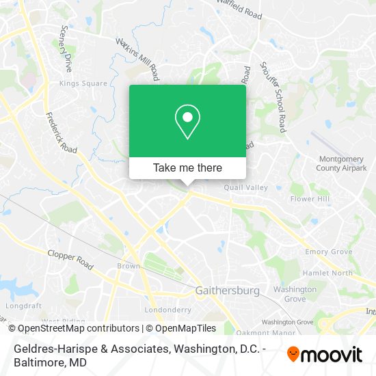 Geldres-Harispe & Associates map