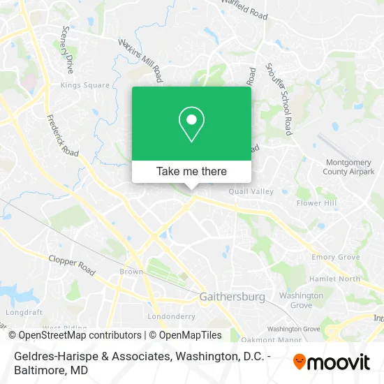 Geldres-Harispe & Associates map