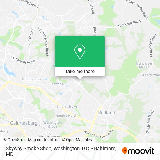 Mapa de Skyway Smoke Shop