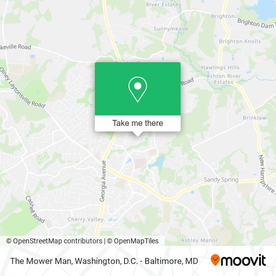 The Mower Man map