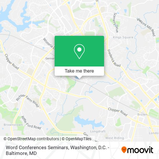 Word Conferences Seminars map