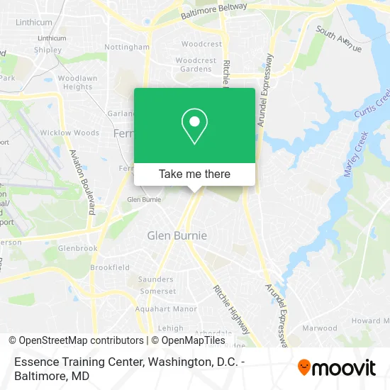 Essence Training Center map