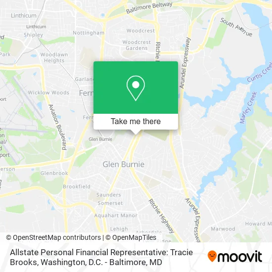 Allstate Personal Financial Representative: Tracie Brooks map