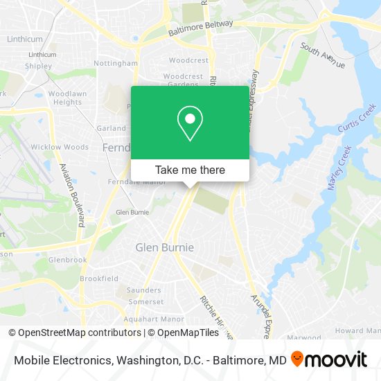 Mobile Electronics map