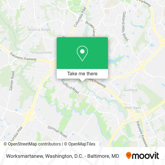 Worksmartanew map