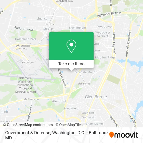 Government & Defense map