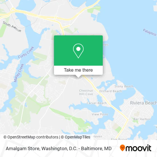 Mapa de Amalgam Store