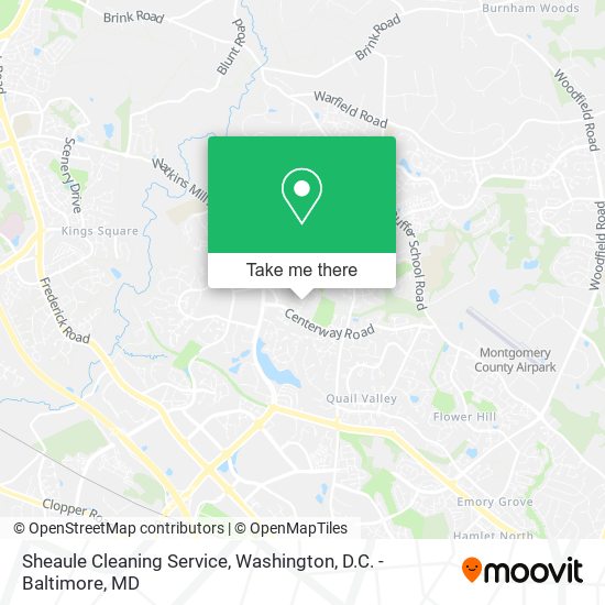 Sheaule Cleaning Service map