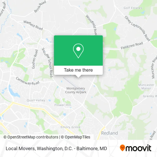 Local Movers map