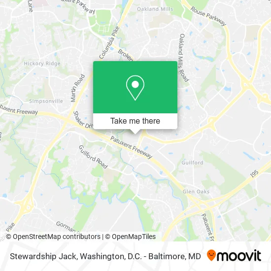 Mapa de Stewardship Jack
