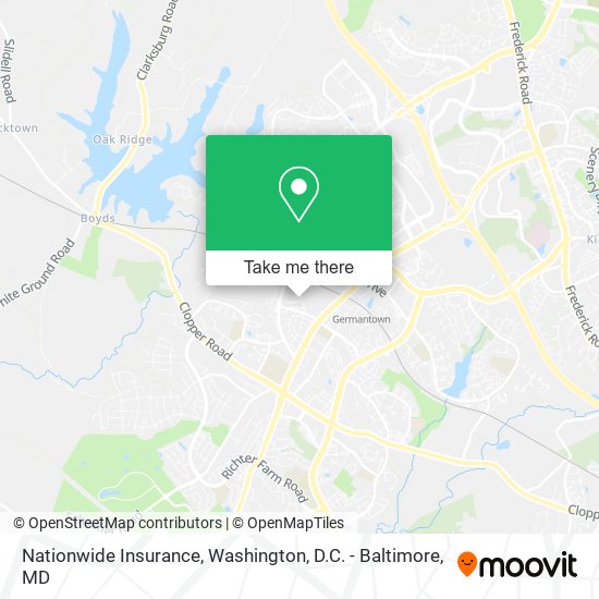 Nationwide Insurance map