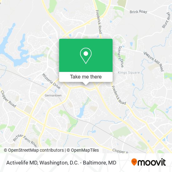 Activelife MD map