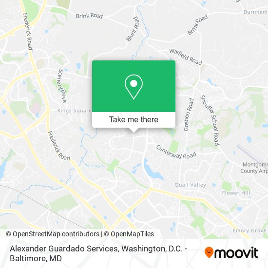 Alexander Guardado Services map