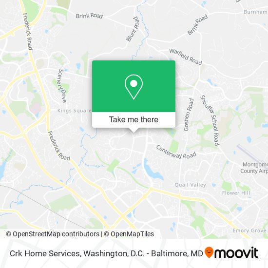 Crk Home Services map