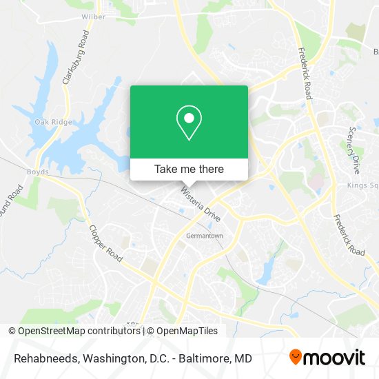 Rehabneeds map