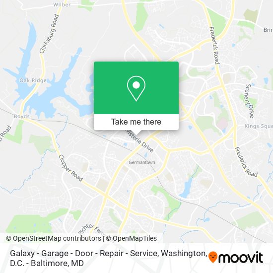 Mapa de Galaxy - Garage - Door - Repair - Service