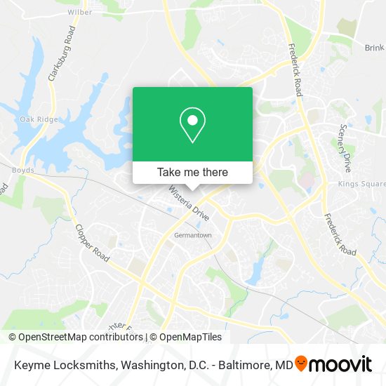 Keyme Locksmiths map