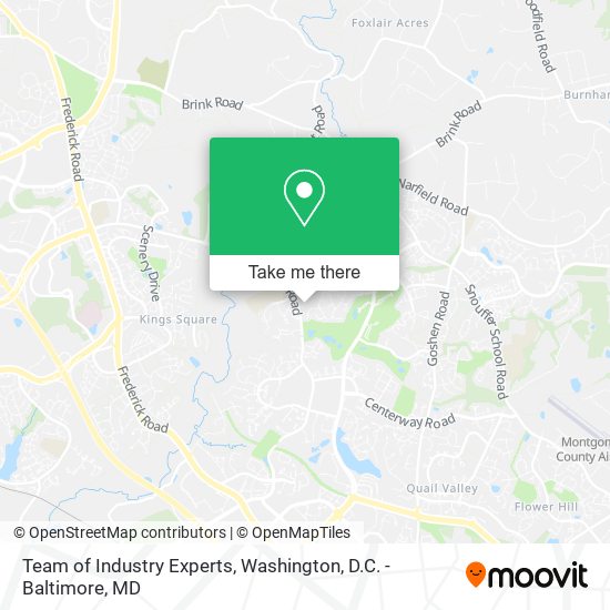 Team of Industry Experts map