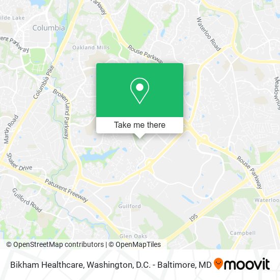 Bikham Healthcare map