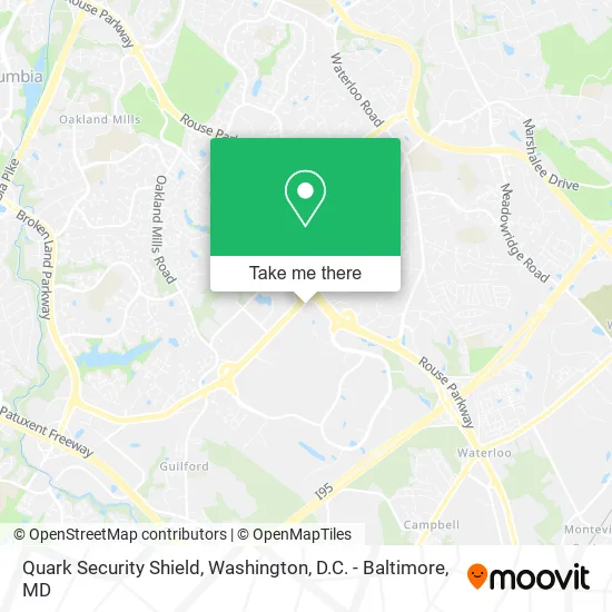 Mapa de Quark Security Shield