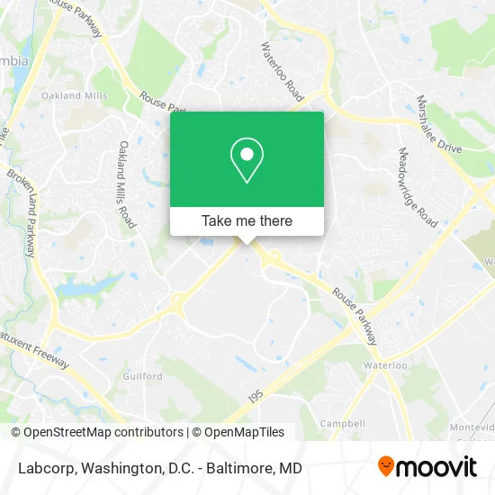 Mapa de Labcorp