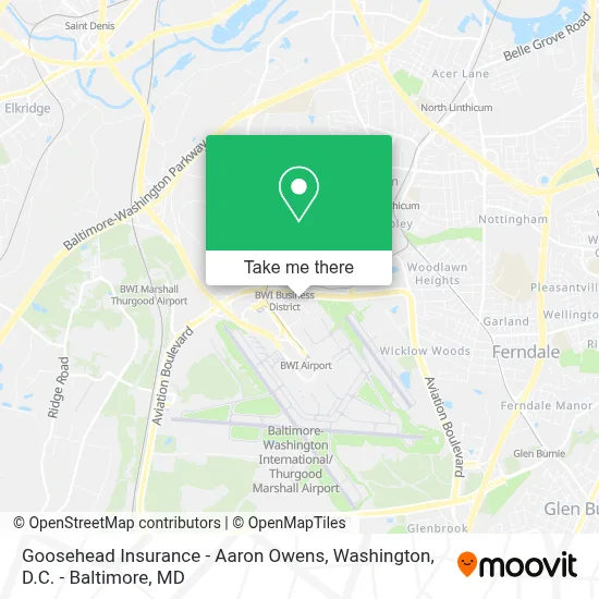Goosehead Insurance - Aaron Owens map