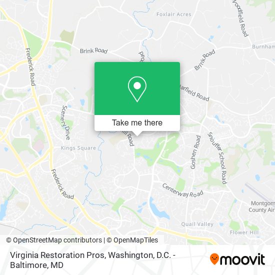 Mapa de Virginia Restoration Pros