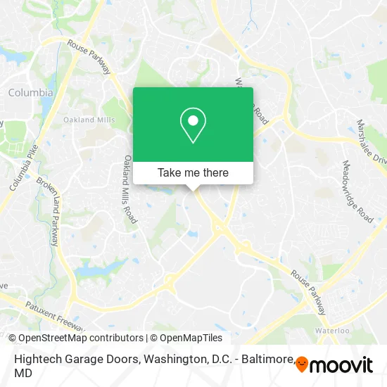 Mapa de Hightech Garage Doors