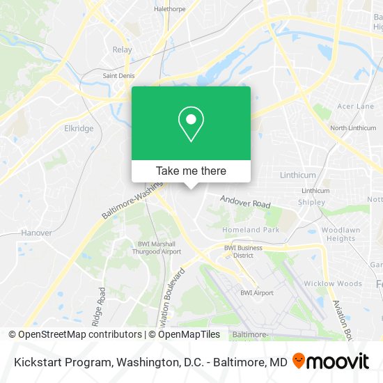 Mapa de Kickstart Program