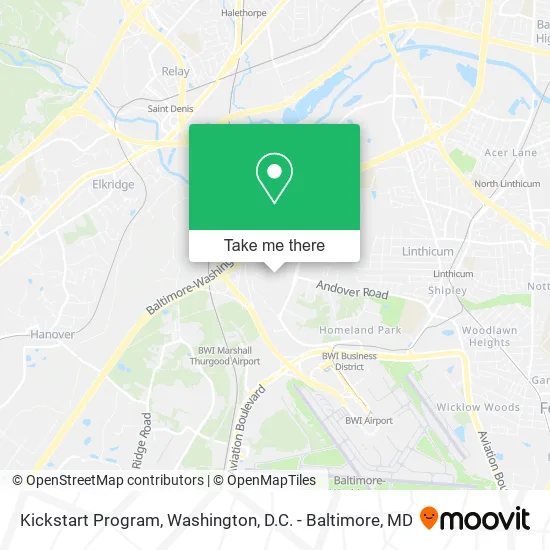 Kickstart Program map