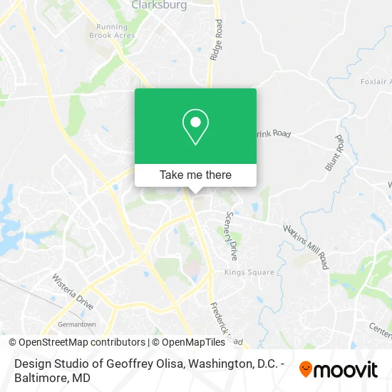 Design Studio of Geoffrey Olisa map