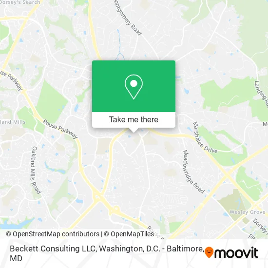 Beckett Consulting LLC map